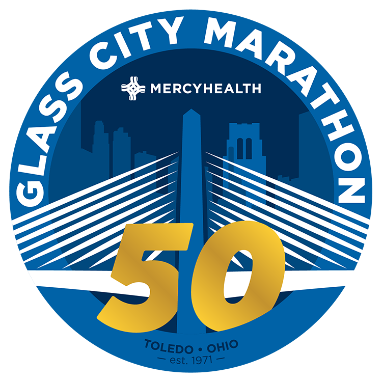 Mercy Health Glass City Marathon Logo