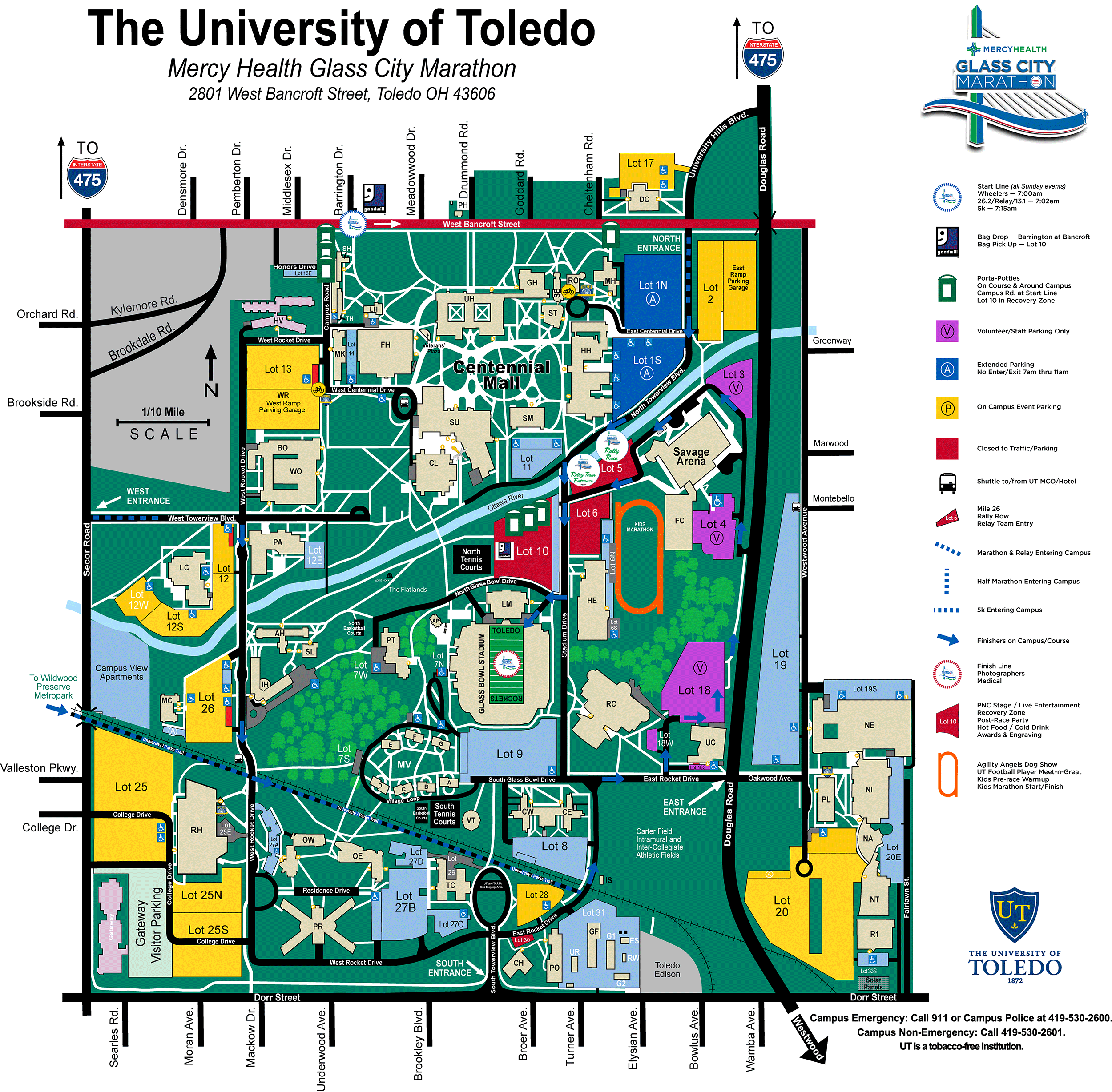 University Of Toledo Stadium Seating Chart
